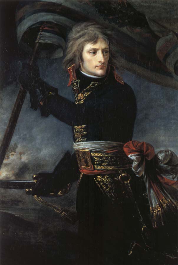 Napoleon Bonaparte during his victorious campaign in Italy